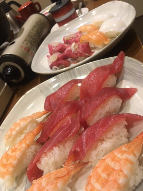 食べ放題 和食さと 清瀬店 さとしゃぶプレミアムコース２２９０円 寿司 天ぷら ステーキもあり 個室有り 食べて埼玉