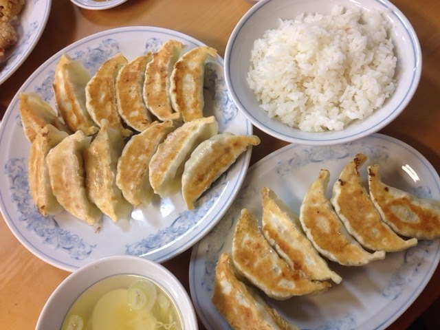ダブル餃子定食