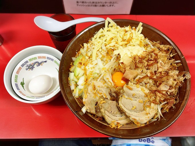 【デカ盛り】びんびん豚 　富士見市　汁なし　麺８００ｇ☆戸田に移転