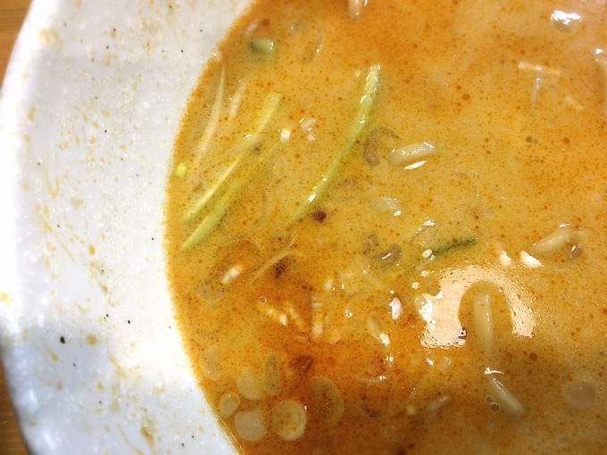 【デカ盛り】永太　限定 冷やし油そば（辛味噌味）〆はあたたかい割スープでラーメン風