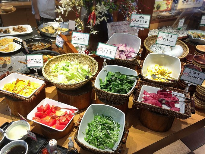 【食べ放題】ひな野 所沢市　旬の食材を使った自然派ビュッフェ☆料理は無添加で約50種類【豪華】