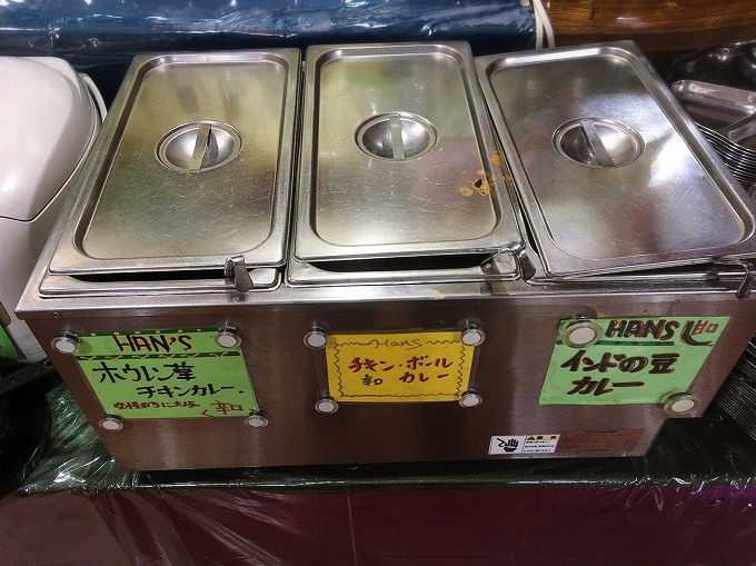 【食べ放題】ハンス　鶴ヶ島市　ランチバイキング990円はナンはもちろんカレー3種までお替わりできる♪
