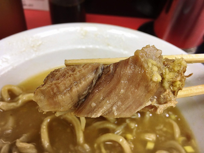 【極太麺】ラーメン一心　東松山市　ラーメン特大☆ネギが合うまろやかスープで体の芯からあたたまる～【二郎系】