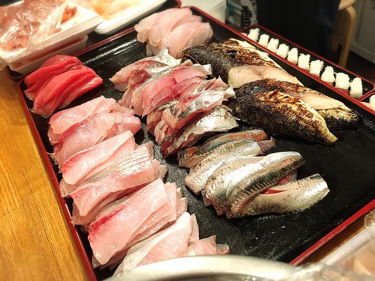 【豪華】はるみち寿司の感謝祭に参加☆レアネタであるサメの心臓も食べたよ♪【新鮮】