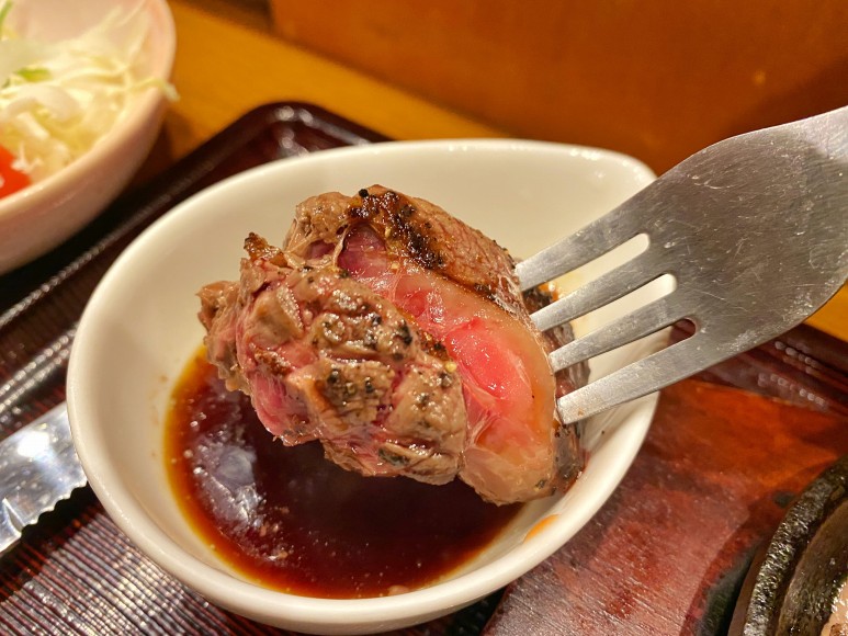【焼鳥でお馴染み】小江戸ステーキ＆うどんビッグ 川越市 肉と大きなかき揚げを食す！