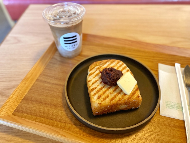 【お洒落カフェ】ミタルコーヒー 所沢市 抹茶フレンチトースト＆あんバタートースト