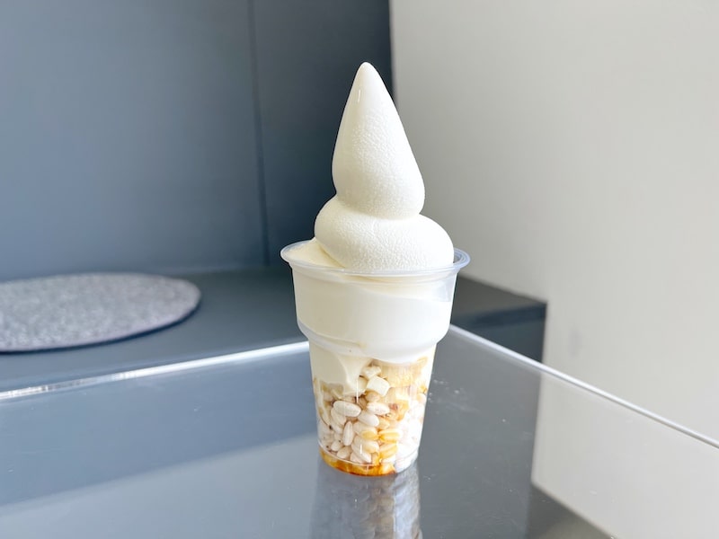 鶴ヶ島にソイカフェ「プラスワン マニタ」のノムトウフとは！？豆乳ソフトクリームも美味しいです。