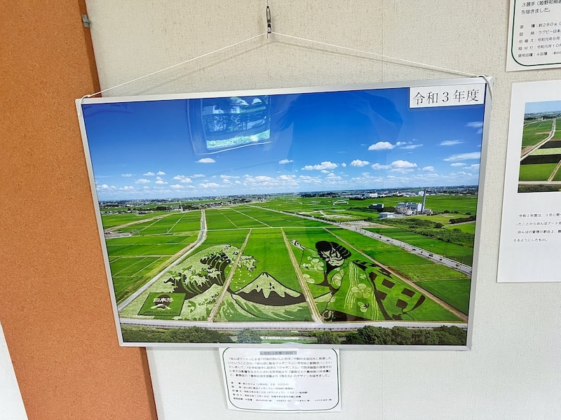 【ギネスにも認定】行田市の田んぼアート！2022年は「アオアシ」がテーマで夏が見頃です。