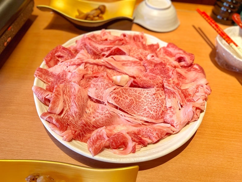 小川町「魚松」であばれ食い！一生分の松茸と黒毛和牛すき焼き食べ放題に行ってきた