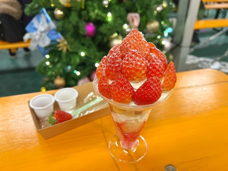 【さいたま新都心】入場無料 イチゴ盛りだくさんのクリスマスマーケット2022で食べ尽くし！