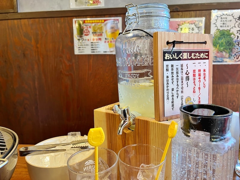 入間「ニュー宝島」厚切りタンと卓上レモンサワー！羽釜ご飯と食べる焼肉が最高です。