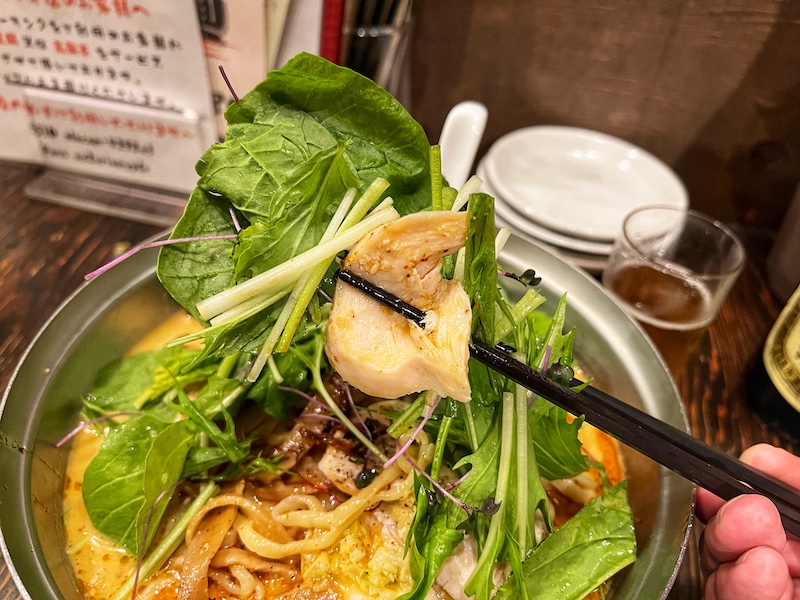 富士見市「中華そばあおい」ラーメン居酒屋で食べまくって冷やし担々麺で〆たら最高でした