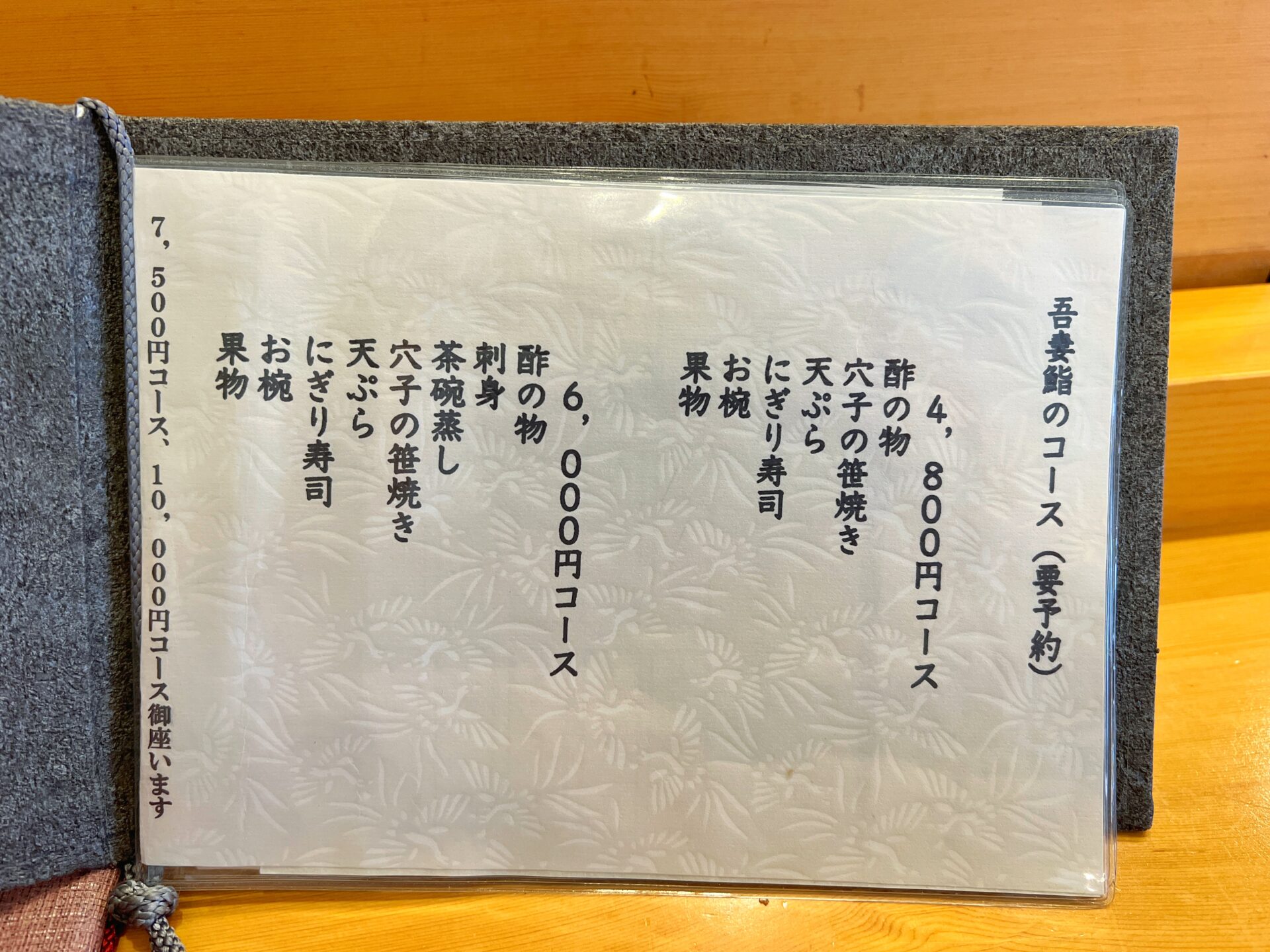 さいたま市｜七里「吾妻鮨」2000円台の寿司ランチ！アナゴの笹焼きが絶品です