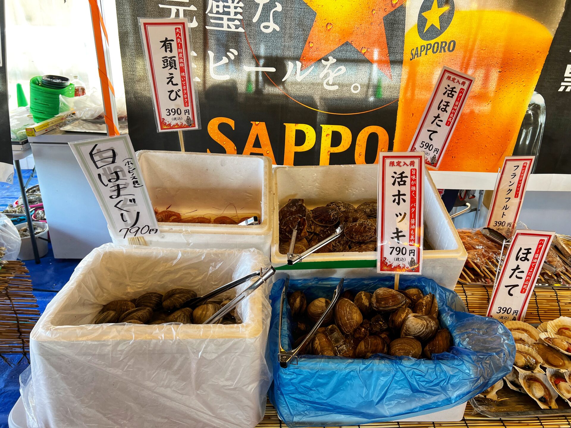 期間限定「出張カキ小屋 牡蠣奉行」ピオニウォーク東松山は5月6日まで開催！海鮮BBQは絶品