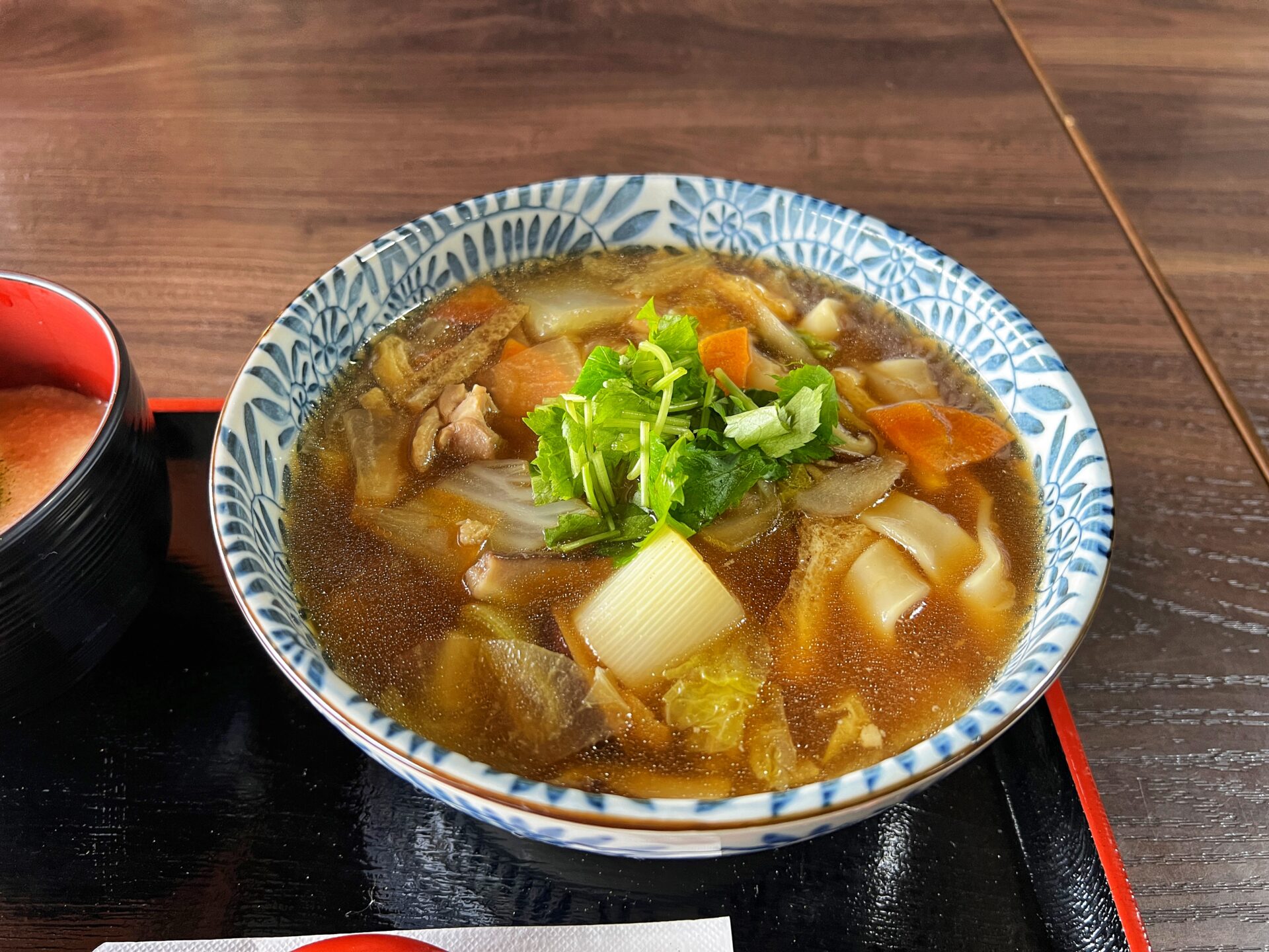 深谷市「煮ぼうとう麺屋忠兵衛」新1万円札の渋沢栄一も愛した煮ぼうとう専門店