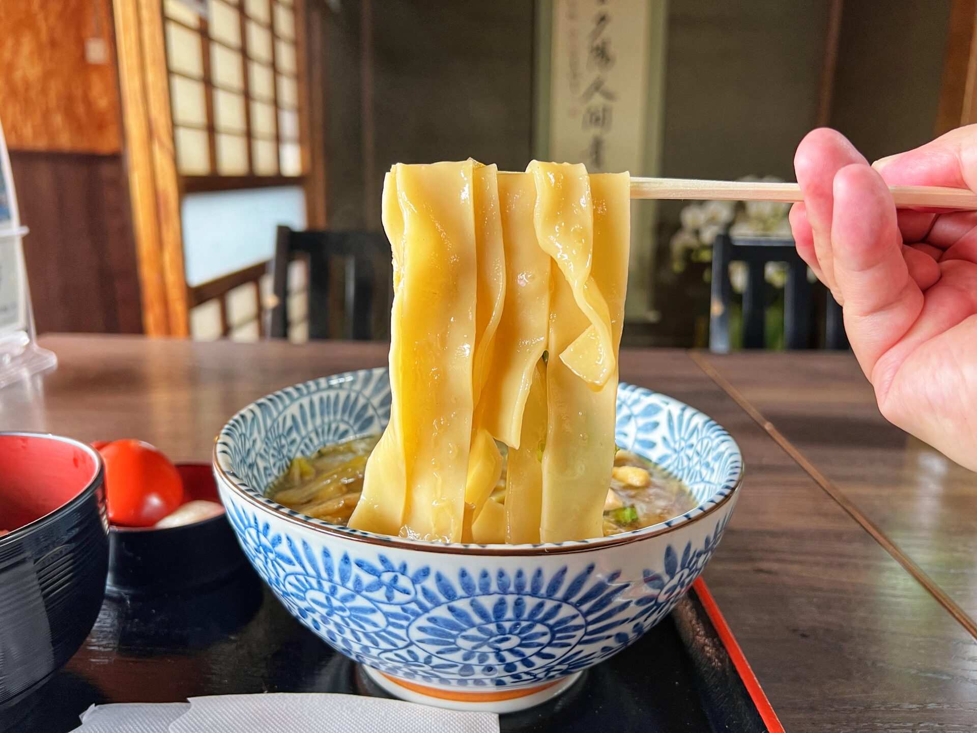 深谷市「煮ぼうとう麺屋忠兵衛」新1万円札の渋沢栄一も愛した煮ぼうとう専門店