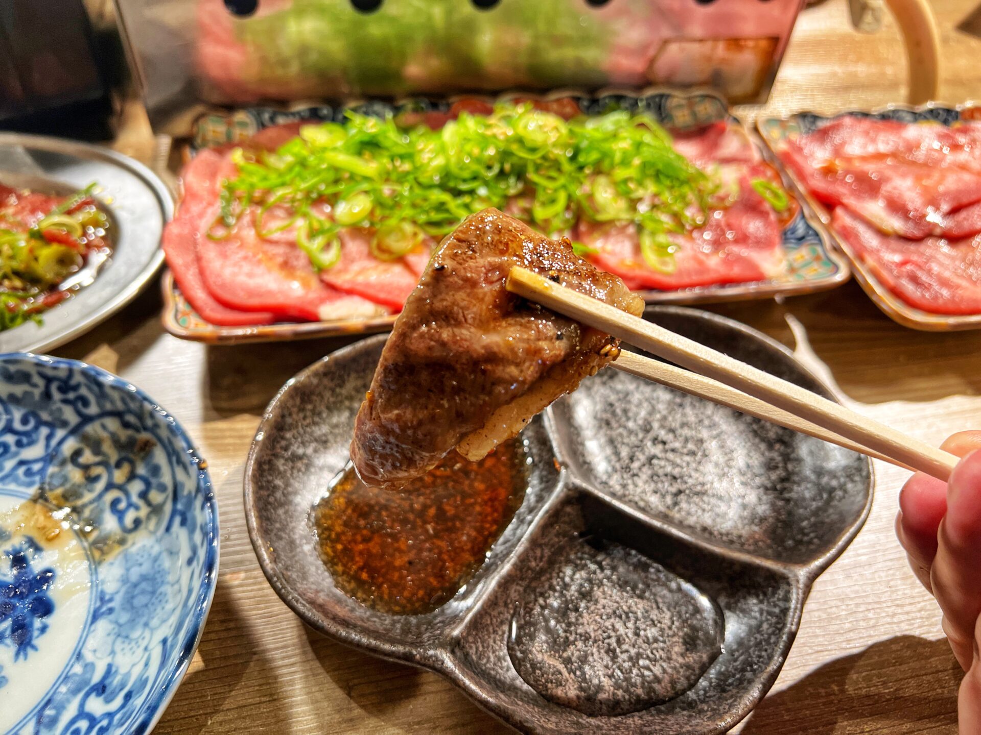 川口市「焼肉ホルモンたけ田 西川口」限定の厚切り仙台牛タンとA5和牛焼肉食べ放題