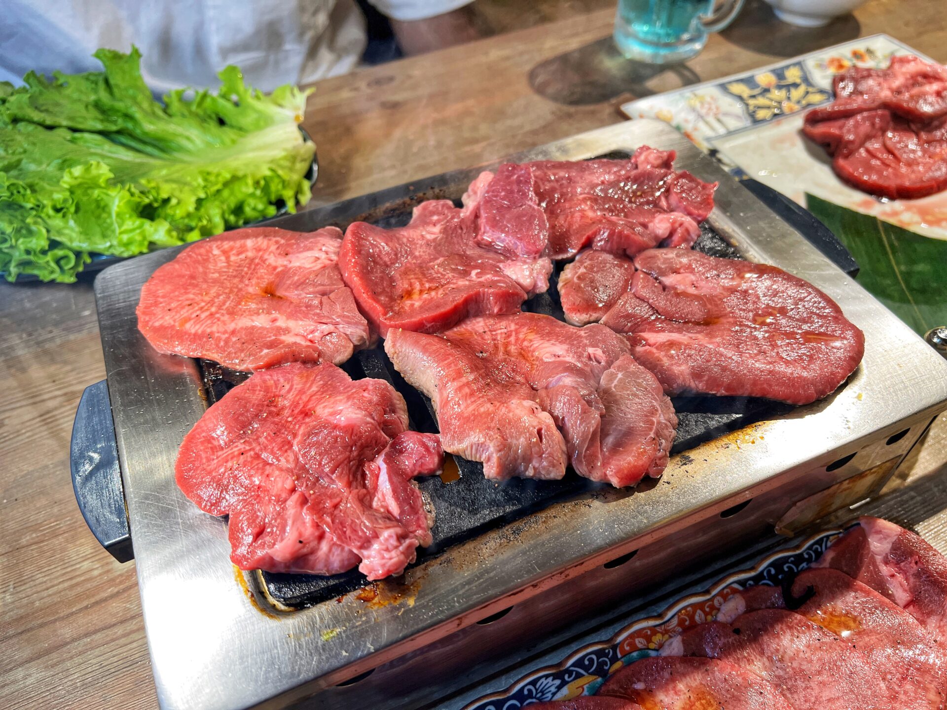 川口市「焼肉ホルモンたけ田 西川口」限定の厚切り仙台牛タンとA5和牛焼肉食べ放題