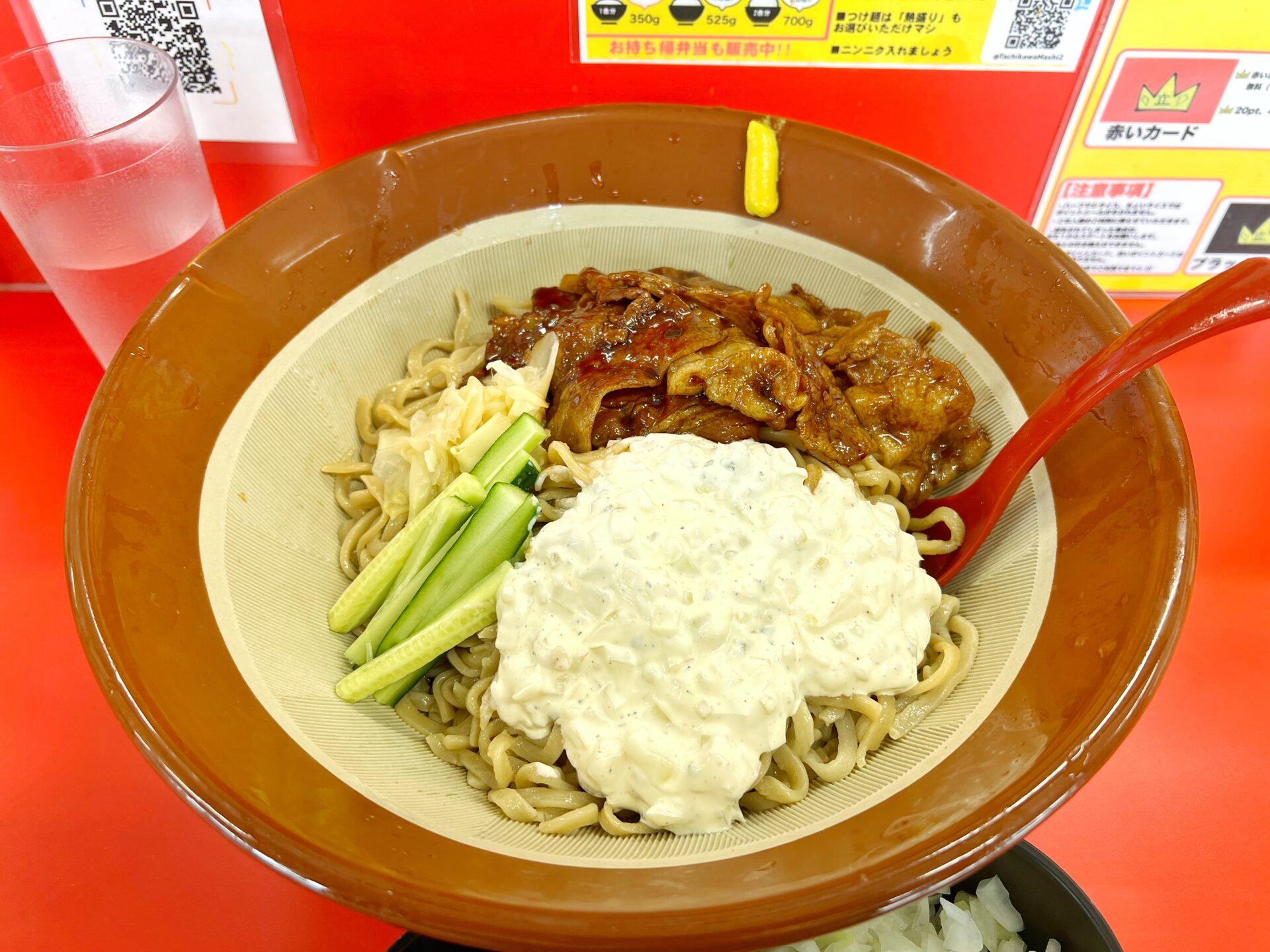 上尾市「立川マシマシ 上尾店」夏に何度でも食べたい二郎系のすごい冷やし中華が美味すぎた