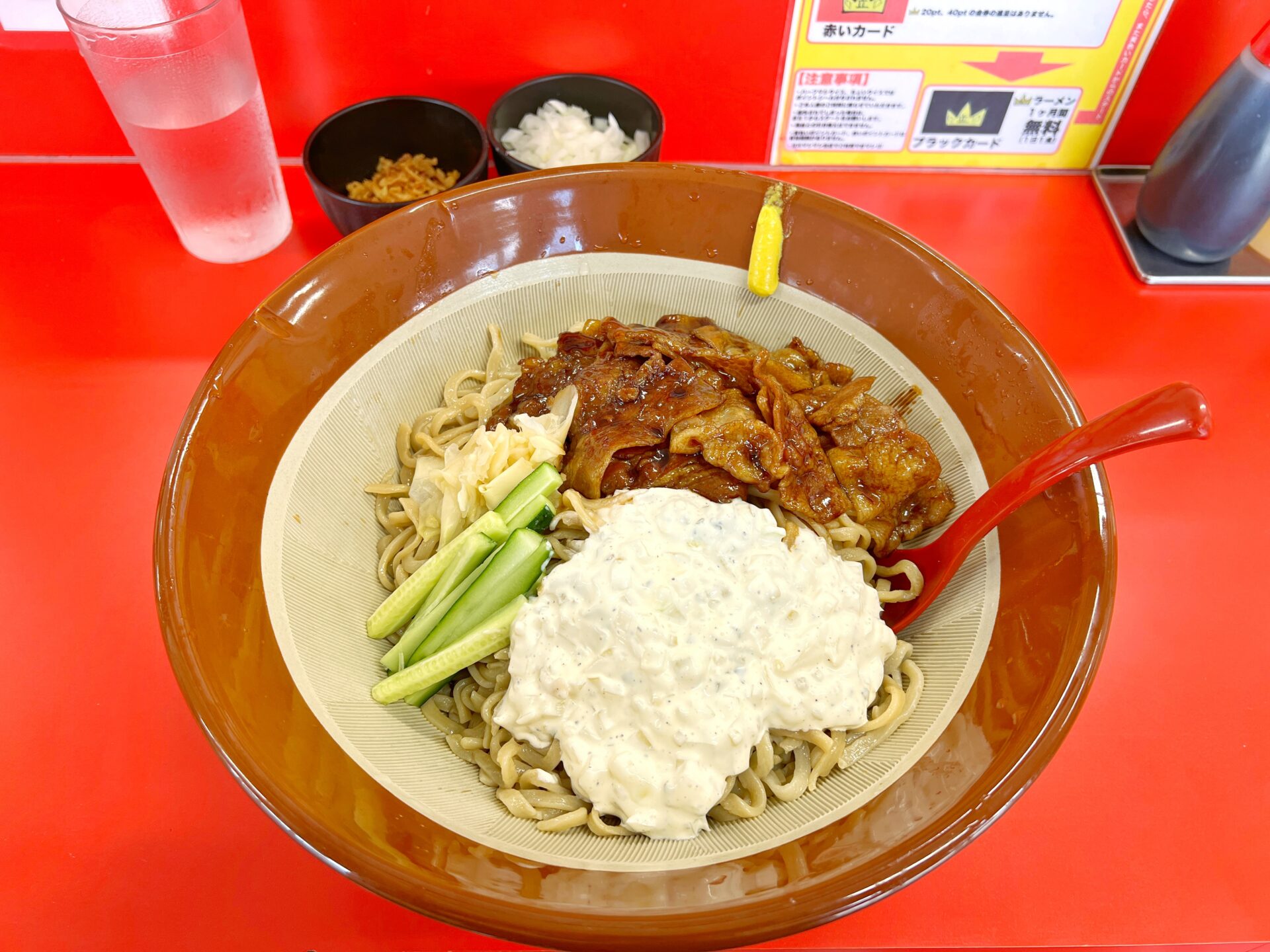 上尾市「立川マシマシ 上尾店」夏に何度でも食べたい二郎系のすごい冷やし中華が美味すぎた