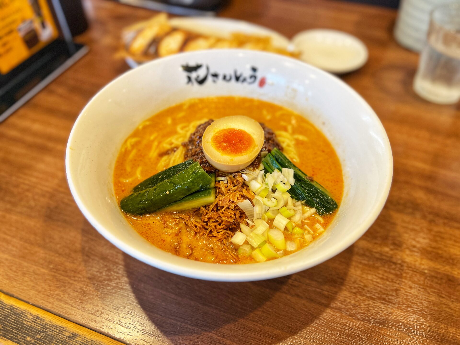 狭山市「花さんしょう」無限に啜れる…夏に嬉しい冷やし坦々麺と羽根付き餃子を食べてきた