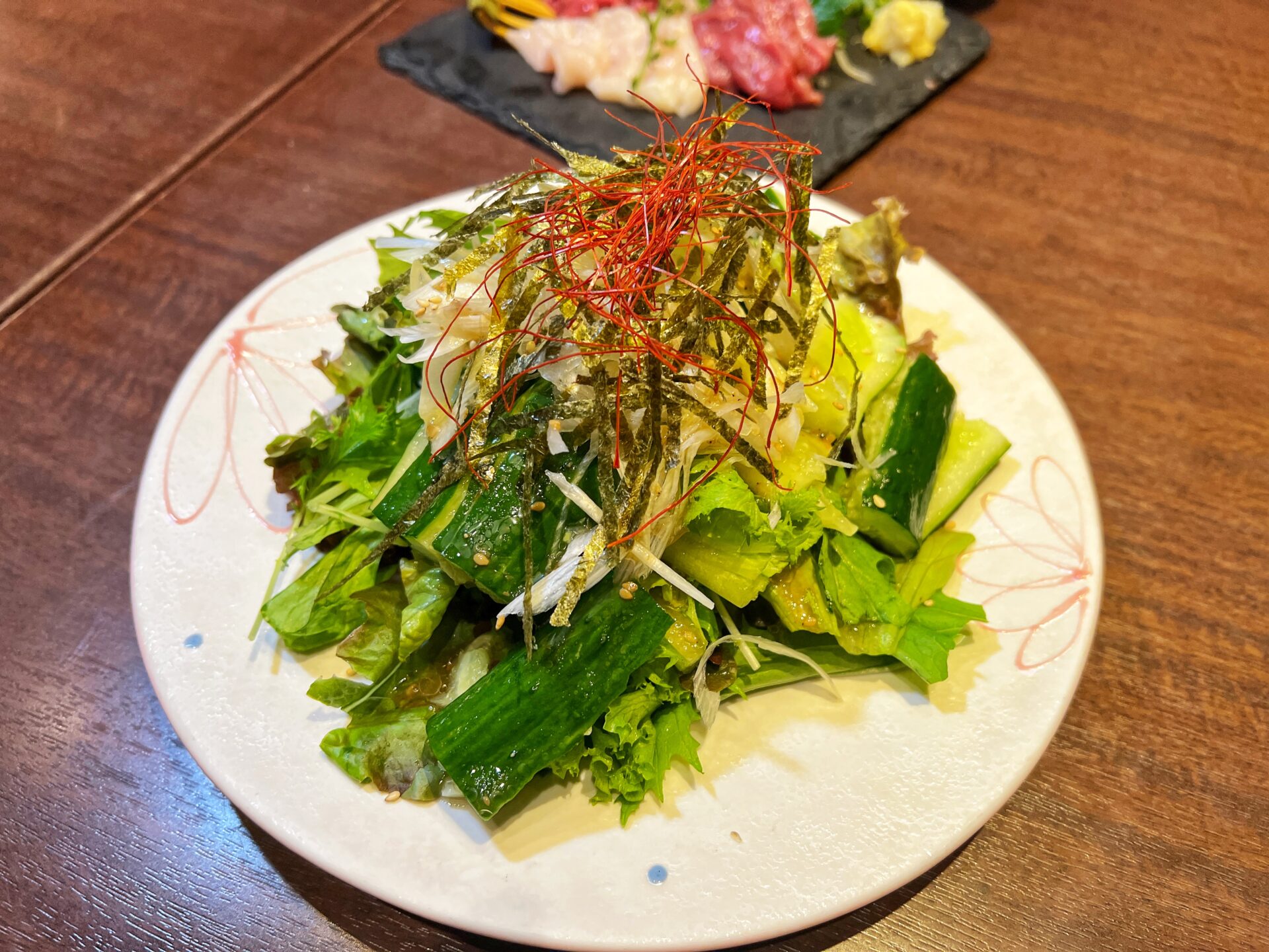 朝霞市「忍家」冬はコレ！牡蠣鍋＆巨大な明太子まるごと和牛もつ鍋と出汁巻きいくら重