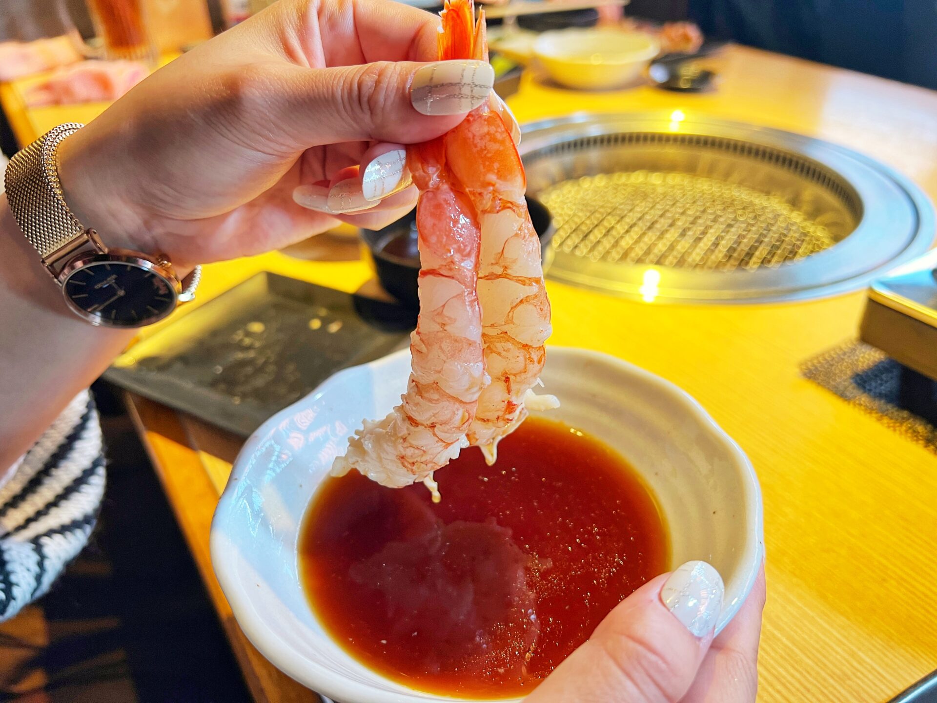 吉川市「和牛焼肉 土門」冬に食べたい！生海老と松坂ポークのしゃぶしゃぶがスタート