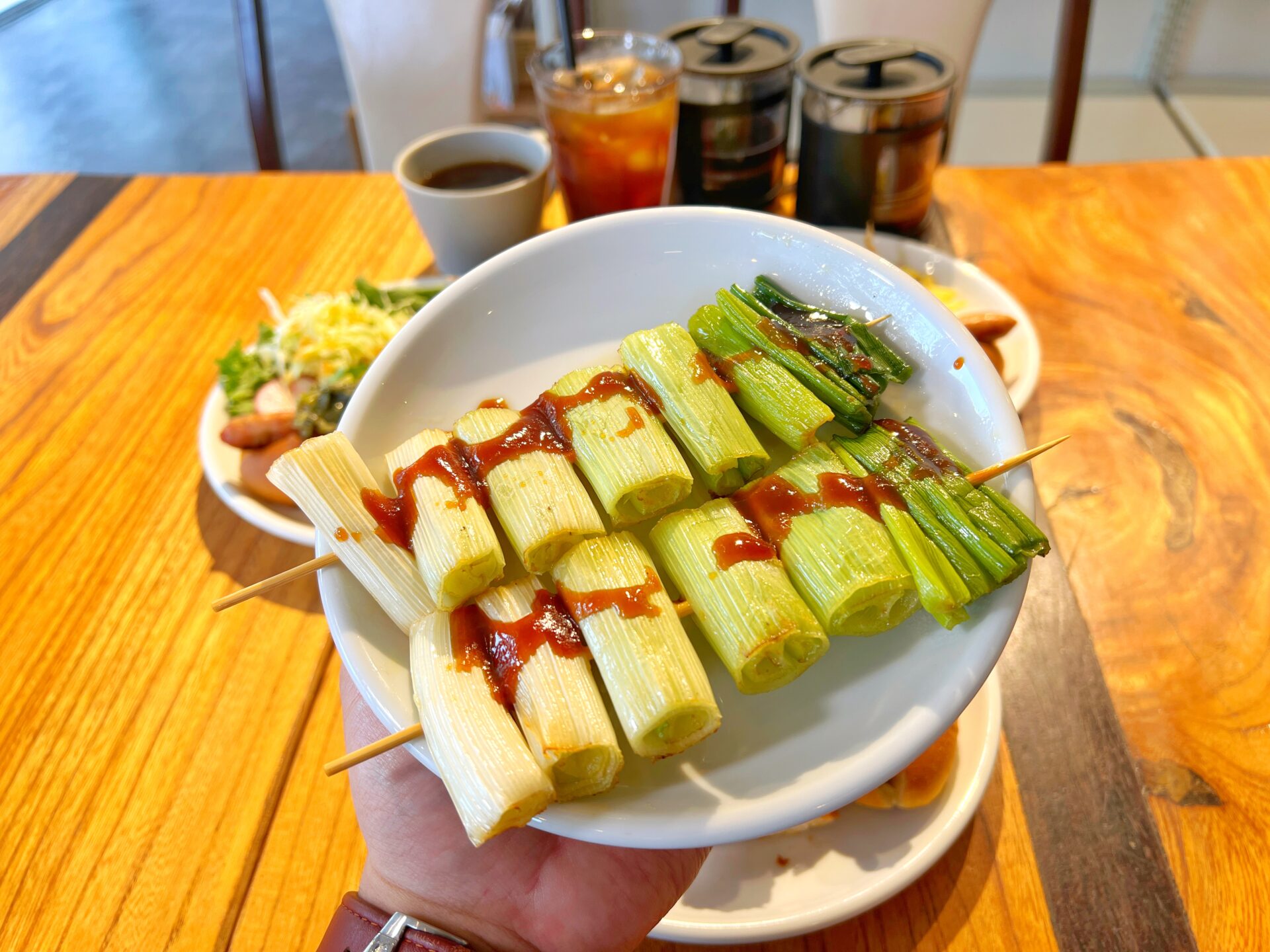 深谷市「リロカベースフカヤオーク」駅近カフェランチにおすすめ！新名物のねぎドッグ