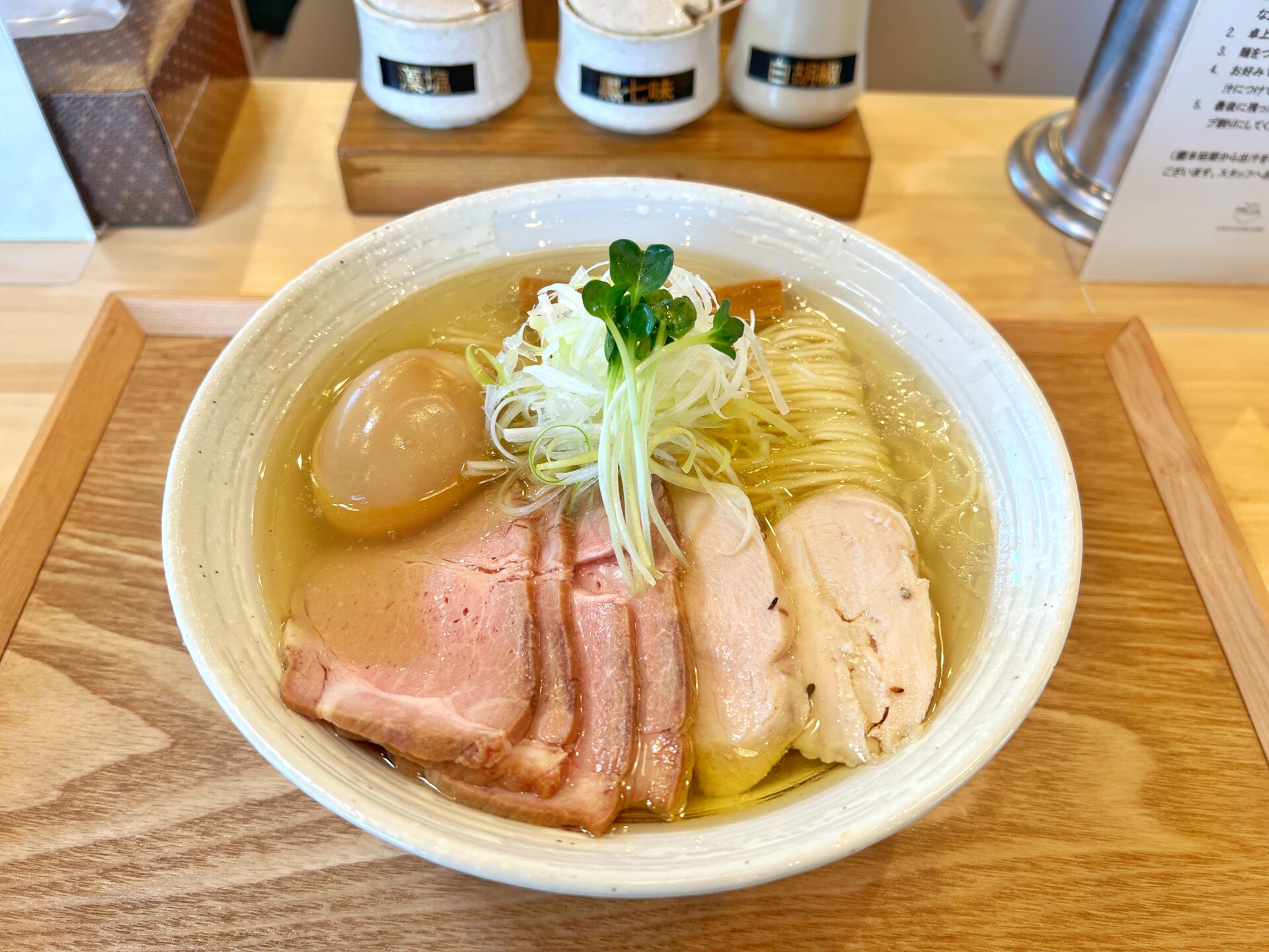 本庄市「HONJO NOODLE HOUSE」黄金スープの極上昆布水つけ麺と鶏塩らぁ麺の新店