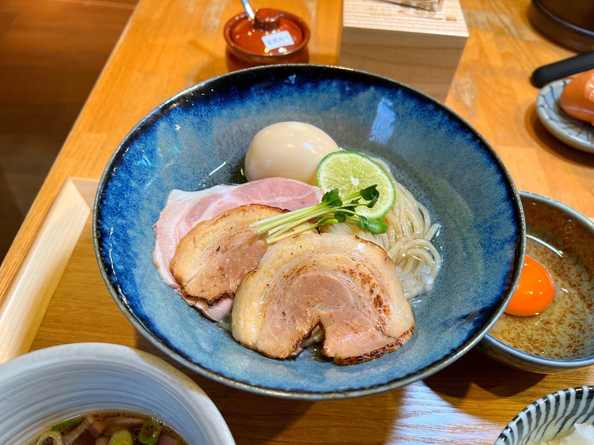 川口市「おダシと銀しゃり 中華そば花道」今だけ1杯500円！昆布水つけ麺に極上銀シャリの新店