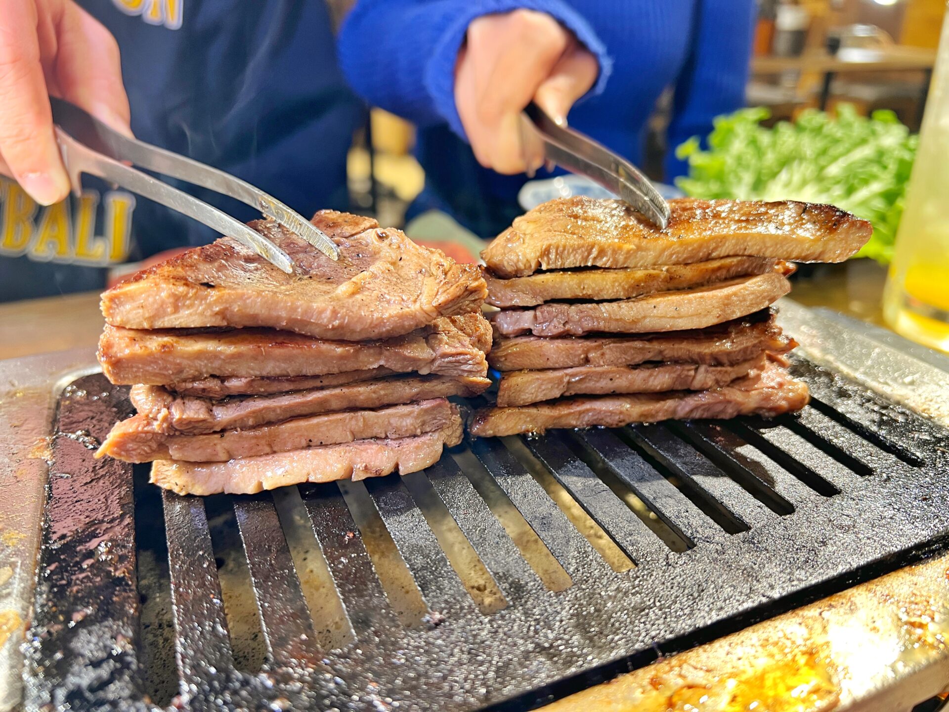 川口市「焼肉ホルモンたけ田 西川口」平日なら3時間！驚異の極厚牛タン無限食べ放題