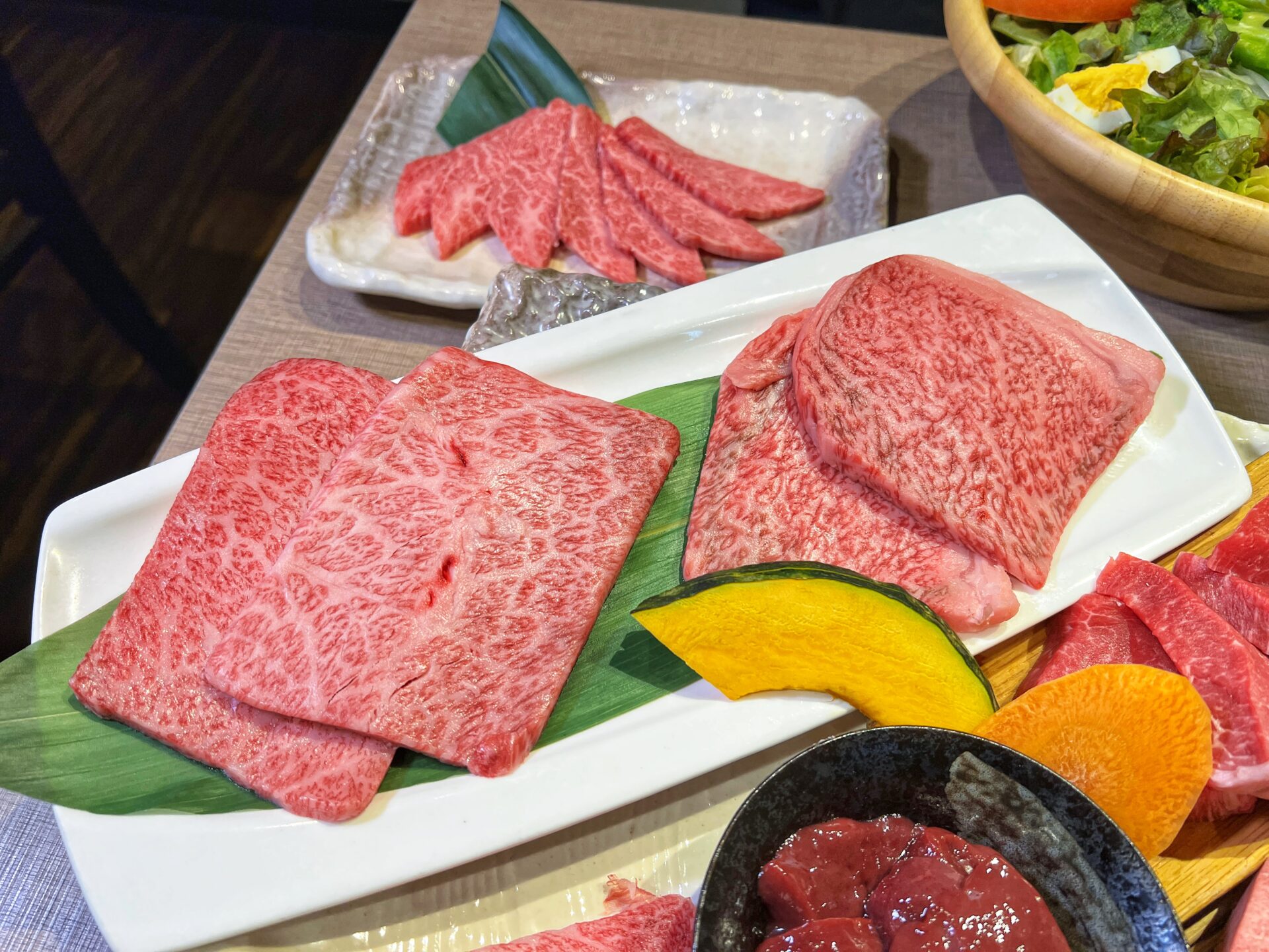 草加市「炭火焼肉 和 松原団地店」生タンの極厚牛タンと和牛の大トロで贅沢焼肉