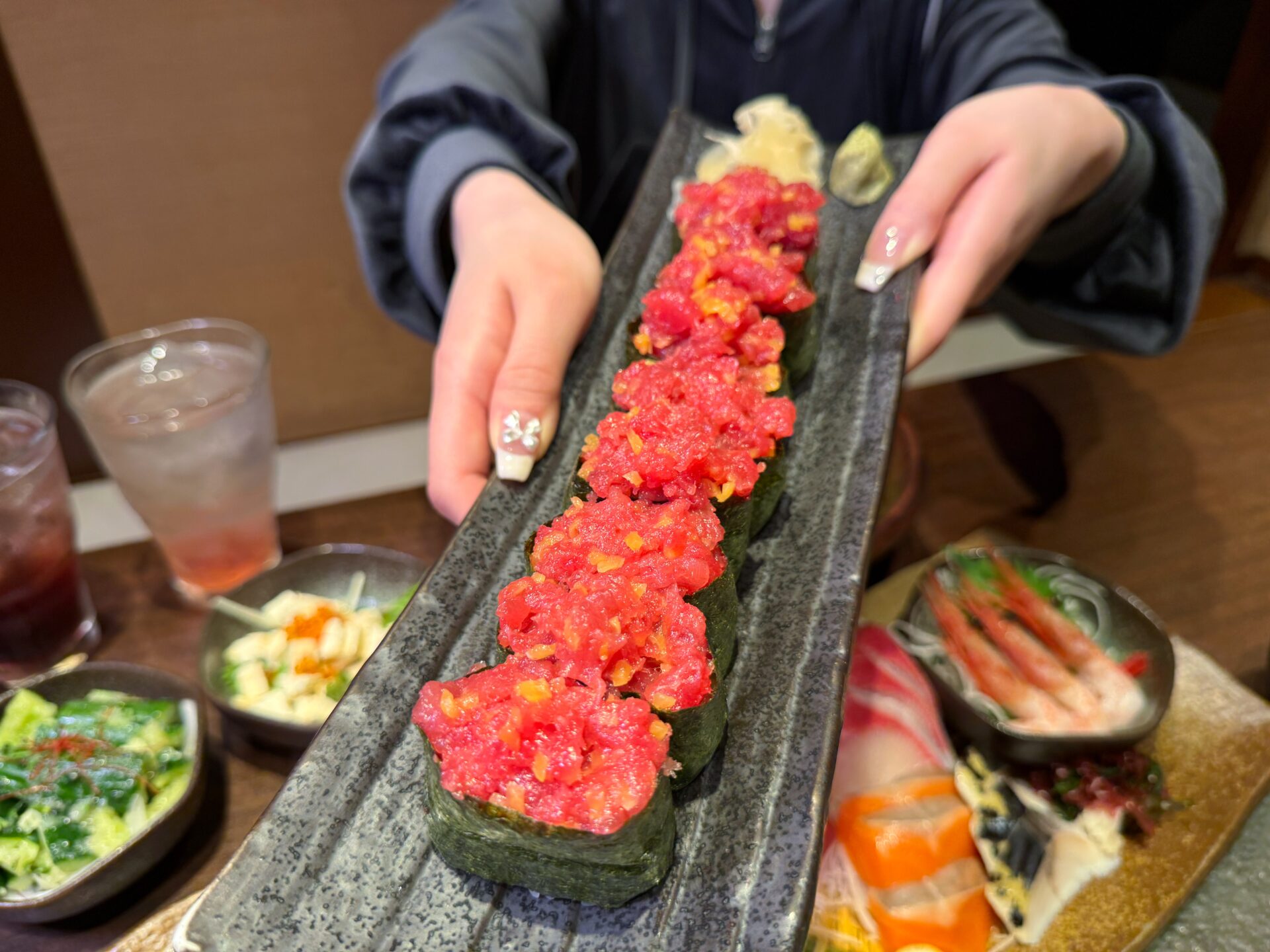 朝霞市「忍家 朝霞台南口店」6月末まで埼玉にある忍家でドリンク99円カツオが199円