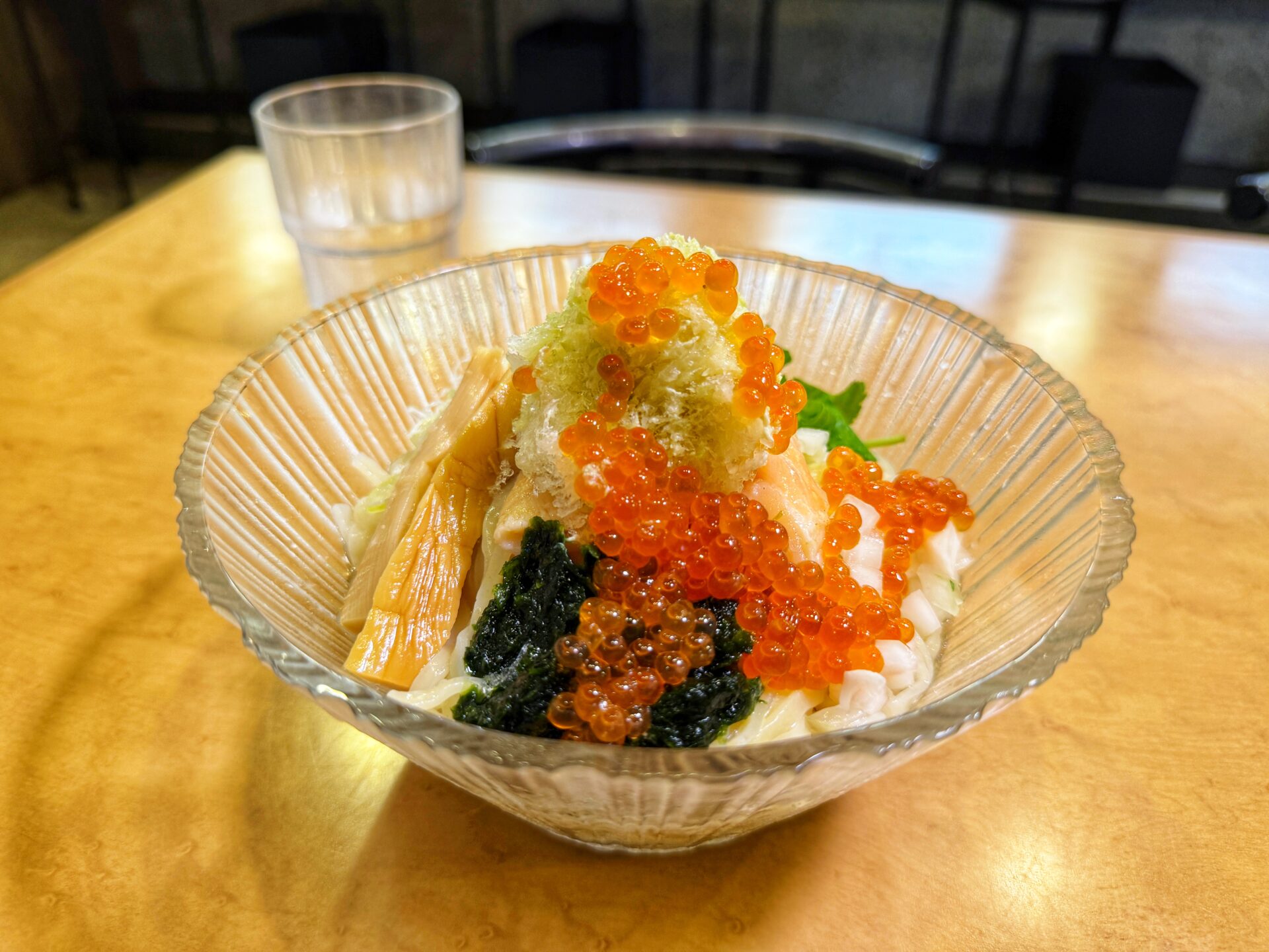 所沢市「㐂九八〜エキチカ〜」夏はコレ！人気ラーメン店が本気で作った山葵かき氷の爽快麺
