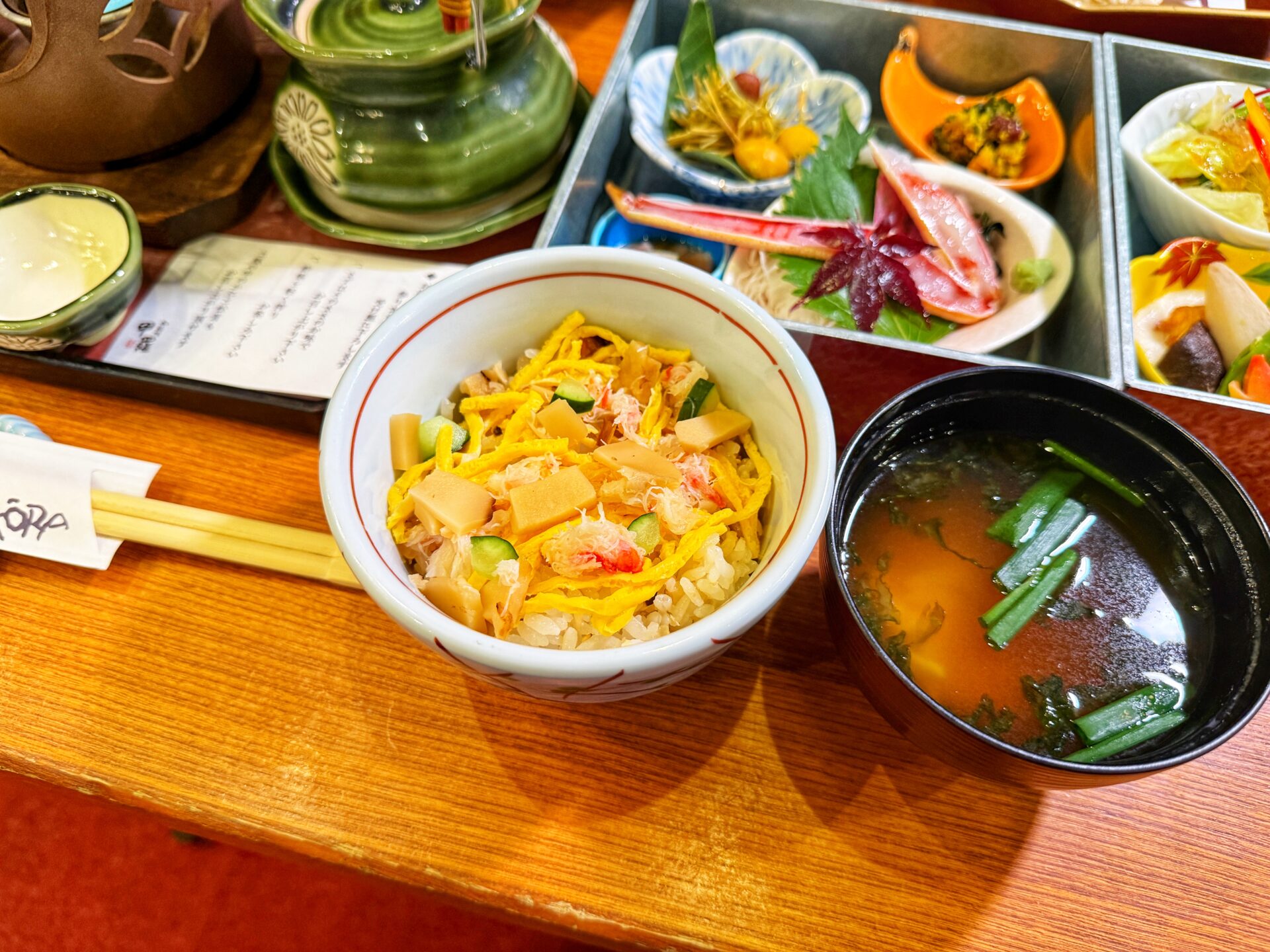 さいたま市「大宮 甲羅本店」松茸と蟹の秋グルメ！プチ旅行気分のご馳走ディナーが9/5から登場