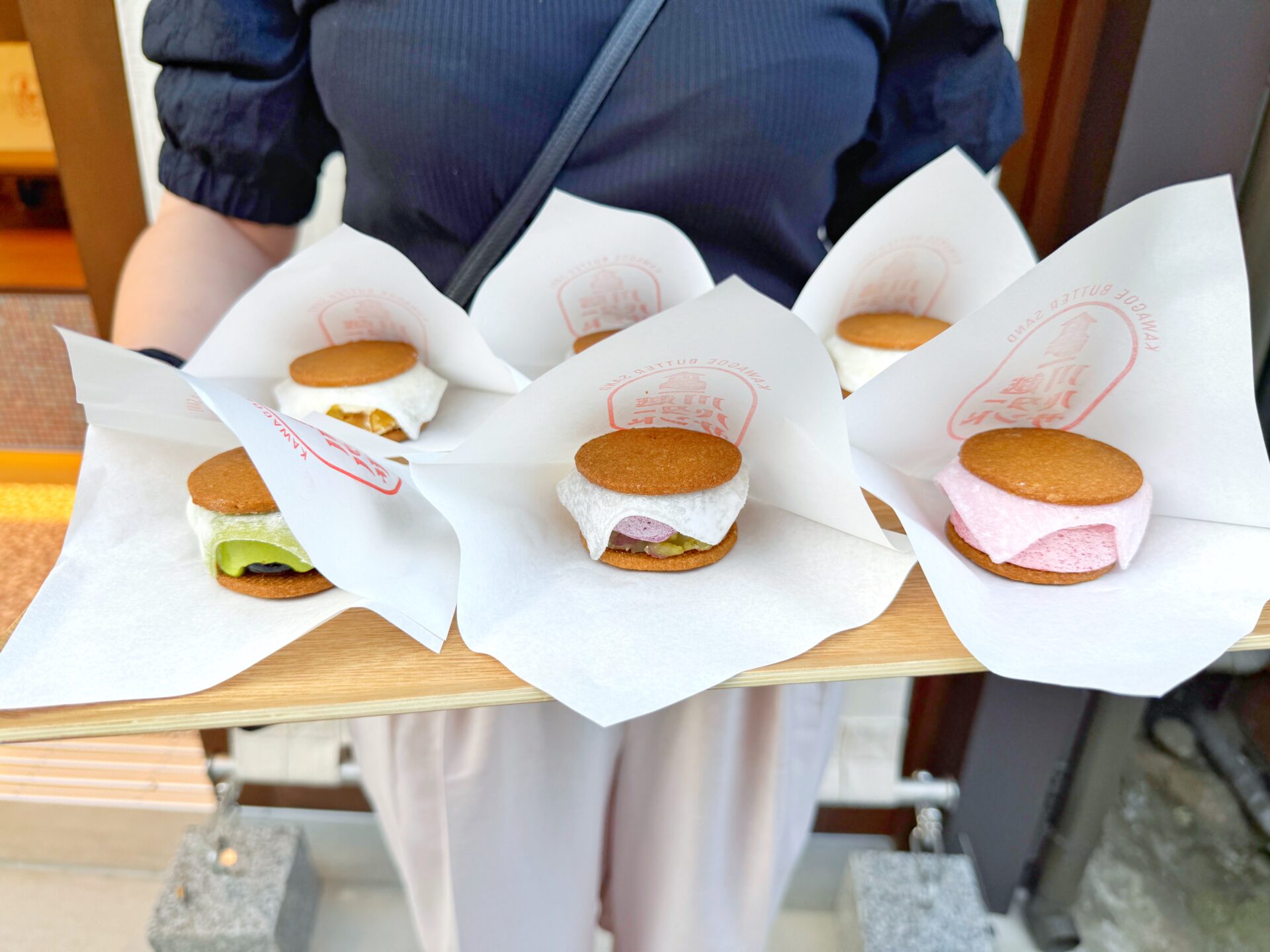 川越市「川越バターサンド」食べ歩きの新名物！モチっと食感のバターサンドのお店がオープン