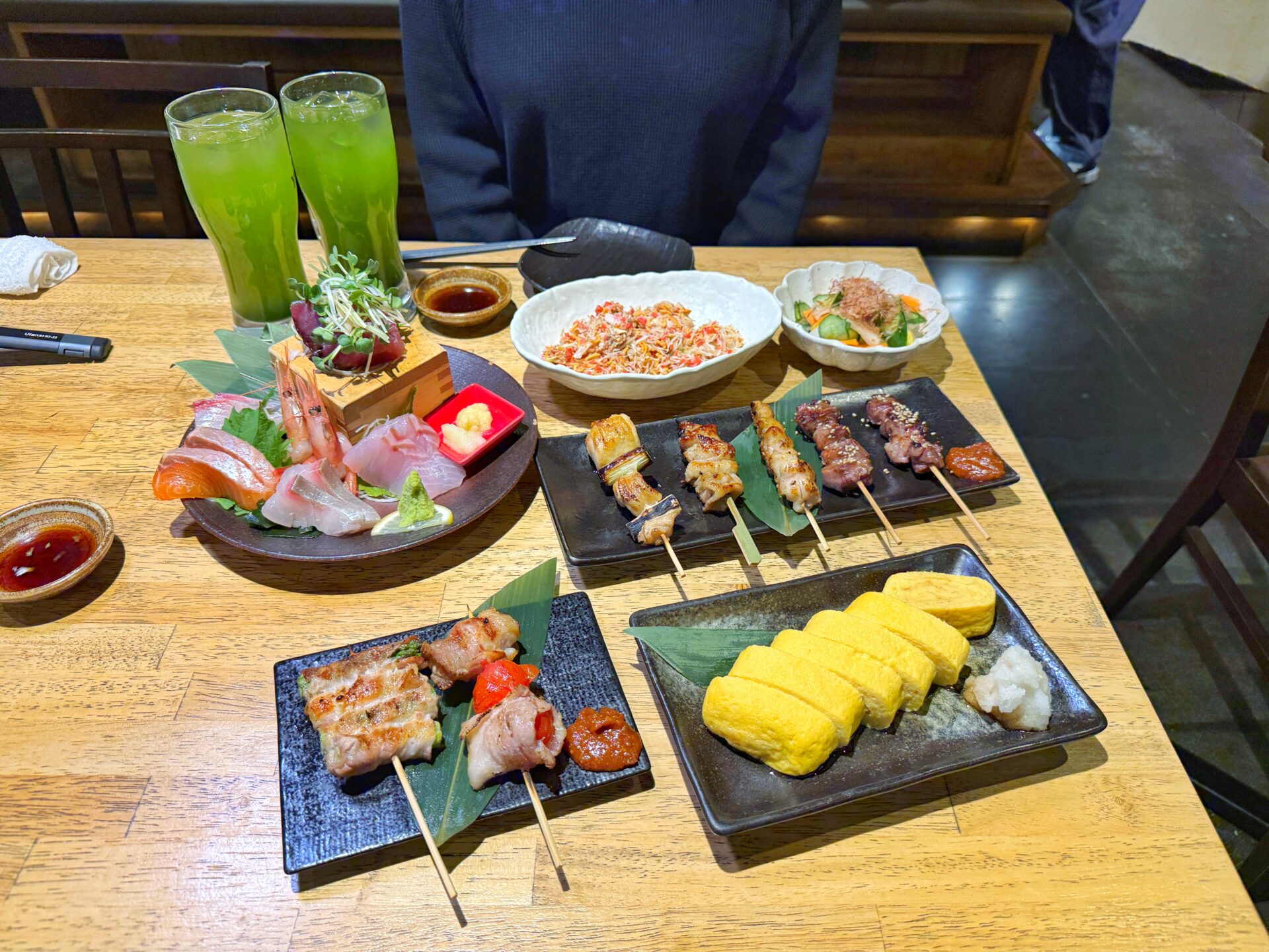 戸田市「魚介と串焼き 魚吉鳥吉」埼玉ではここだけ…ネギ明太豚しゃぶ&レア鯵フライが絶品