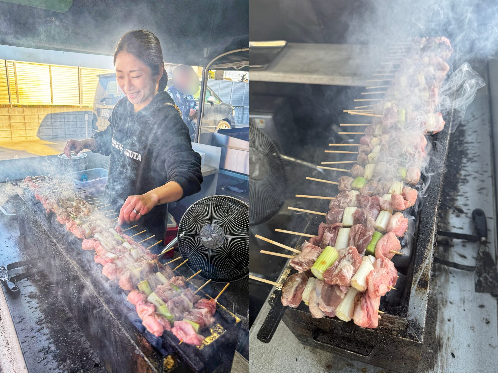 桶川市「くれないの豚」埼玉の屋台スタイルで大人気なテイクアウト焼鳥専門店